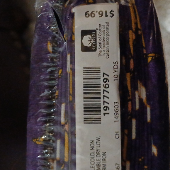 NFL Vikings Team Shop cotton fabric 10 yards - Picture 5 of 5